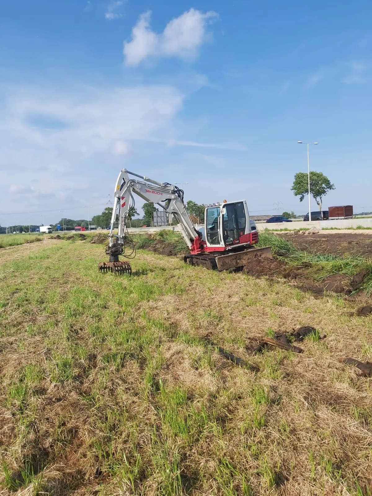 Foto van Melman BV aan het werk